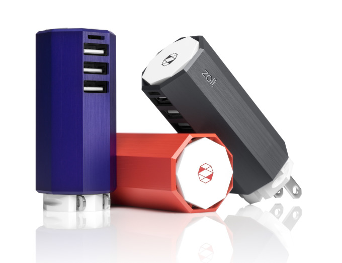 迷你充電器Zolt ，同時(shí)為你的電子設(shè)備提供充電服務(wù)