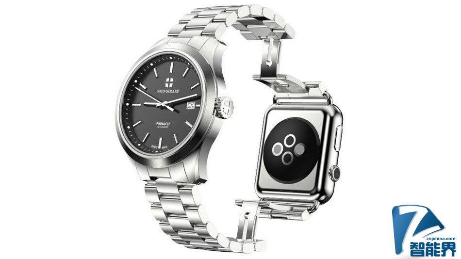 雖然不懂意義在哪，但有人做了款裝有 Apple Watch 的手表...