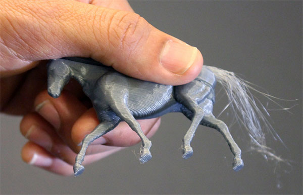 卡耐基梅隆大學研究出3D打印毛發的方法