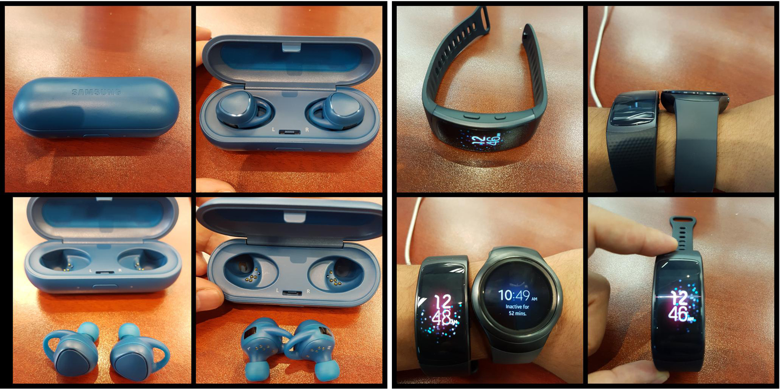 三星Gear Fit 2健身手環和Gear IconX耳機曝光
