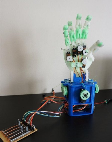 【智能界大百科】3D打印機(jī)械手Hobby Hand讓學(xué)習(xí)機(jī)器人技術(shù)更有趣