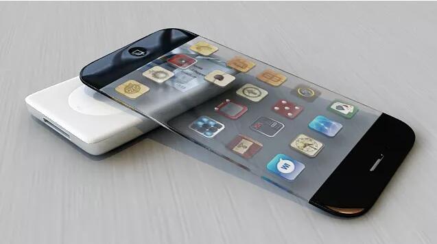 透明iPhone 蘋果預用透明彩色屏幕面板