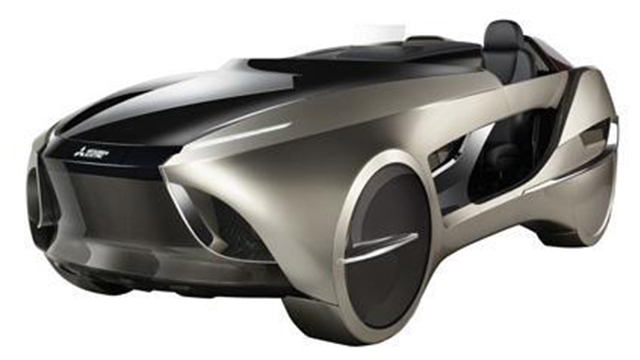 三菱推出全新概念車Emirai 4，造型科幻前衛