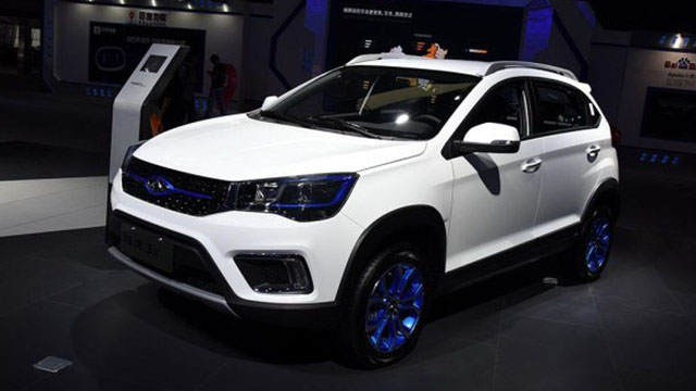 瑞虎3xe車型正式發(fā)布，藍(lán)色裝飾別致