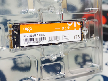 折合四毛1GB的硬盤，1TB性價比天花板，aigo P2000 NVMe固態硬盤體驗