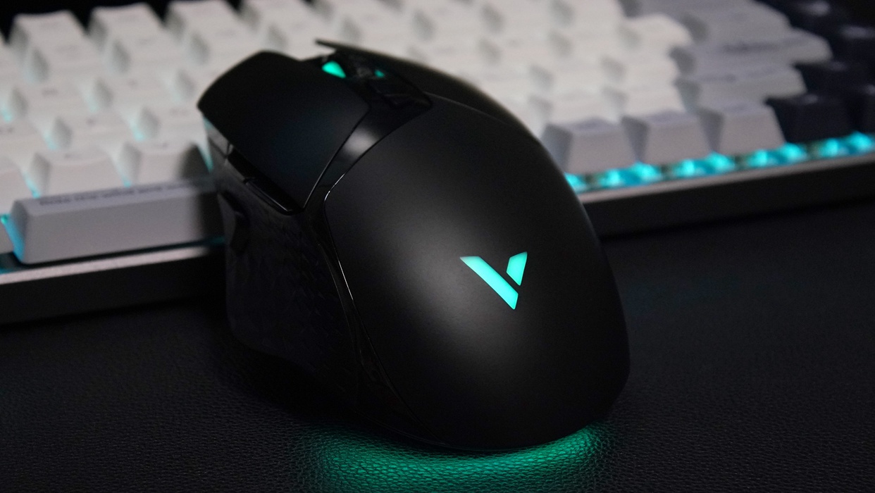 雷柏V30W雙模游戲鼠標：無線暢玩FPS，160小時長續航